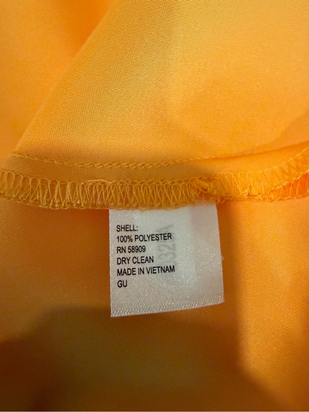 Gianni Bini Harper Tangerine Slip Dress (M) - Picture 5 of 5